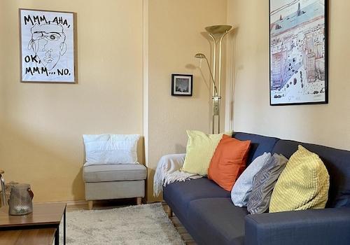 Ferienwohnung Wohnzimmer
