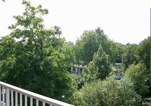 Blick vom Balkon