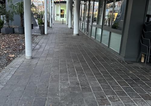 Überdachte Terrasse