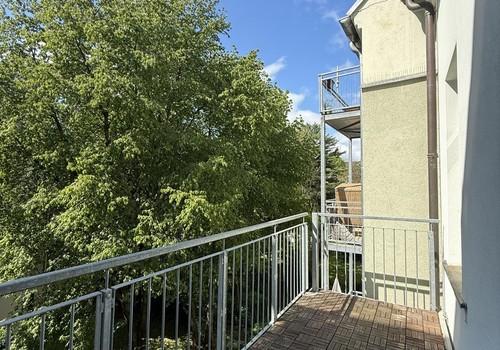Balkon mit Blick