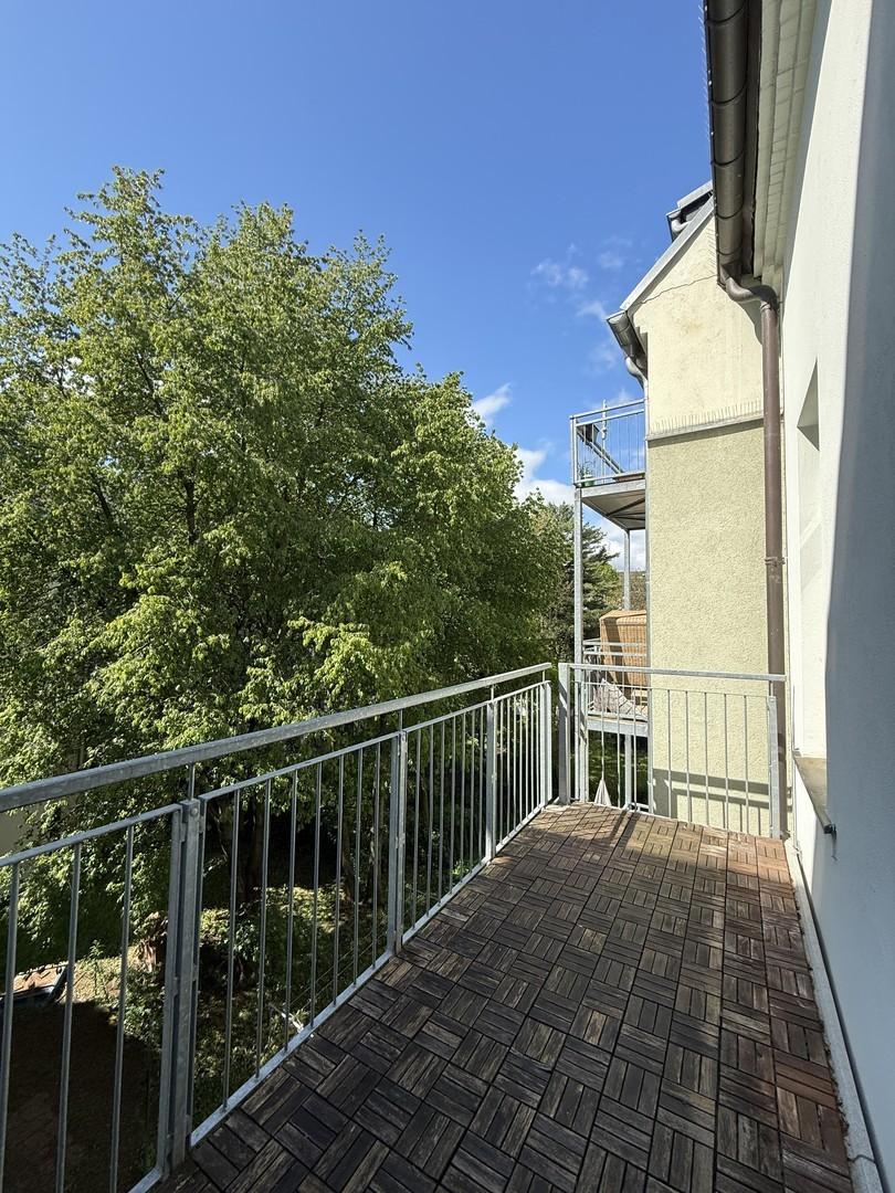 Balkon mit Blick