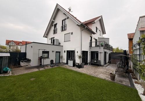Sicht vom Garten