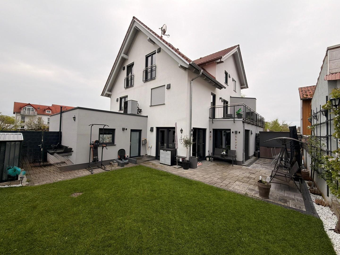 Sicht vom Garten