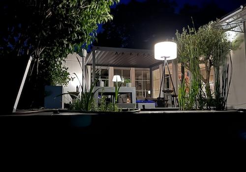 Terrasse am Abend