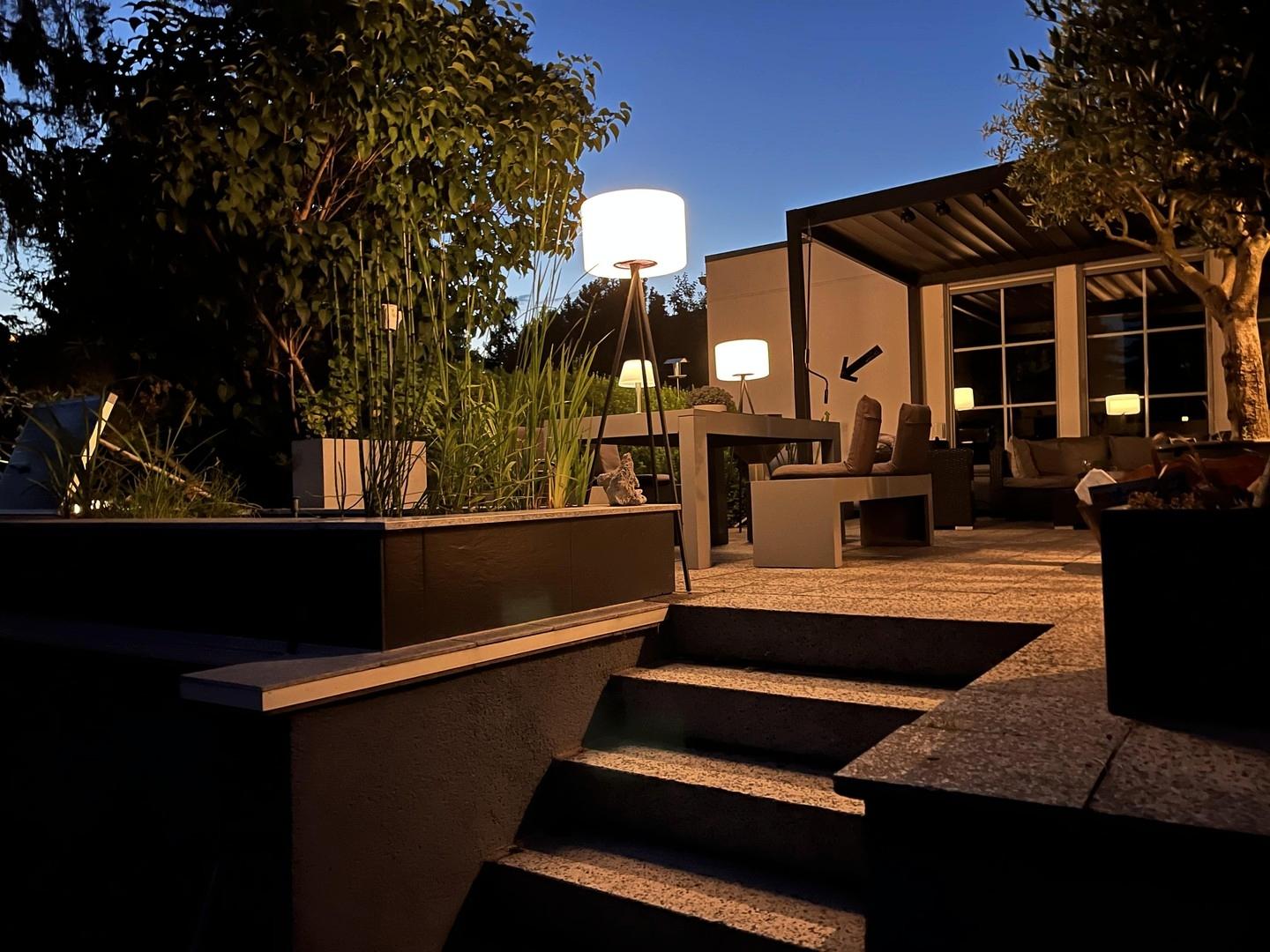 Terrasse am Abend 2
