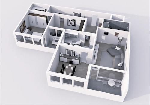 Grundriss 3D