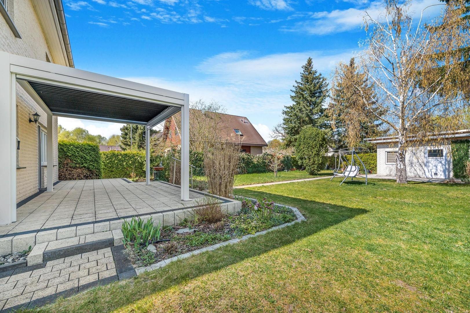 Garten und Gartenhaus