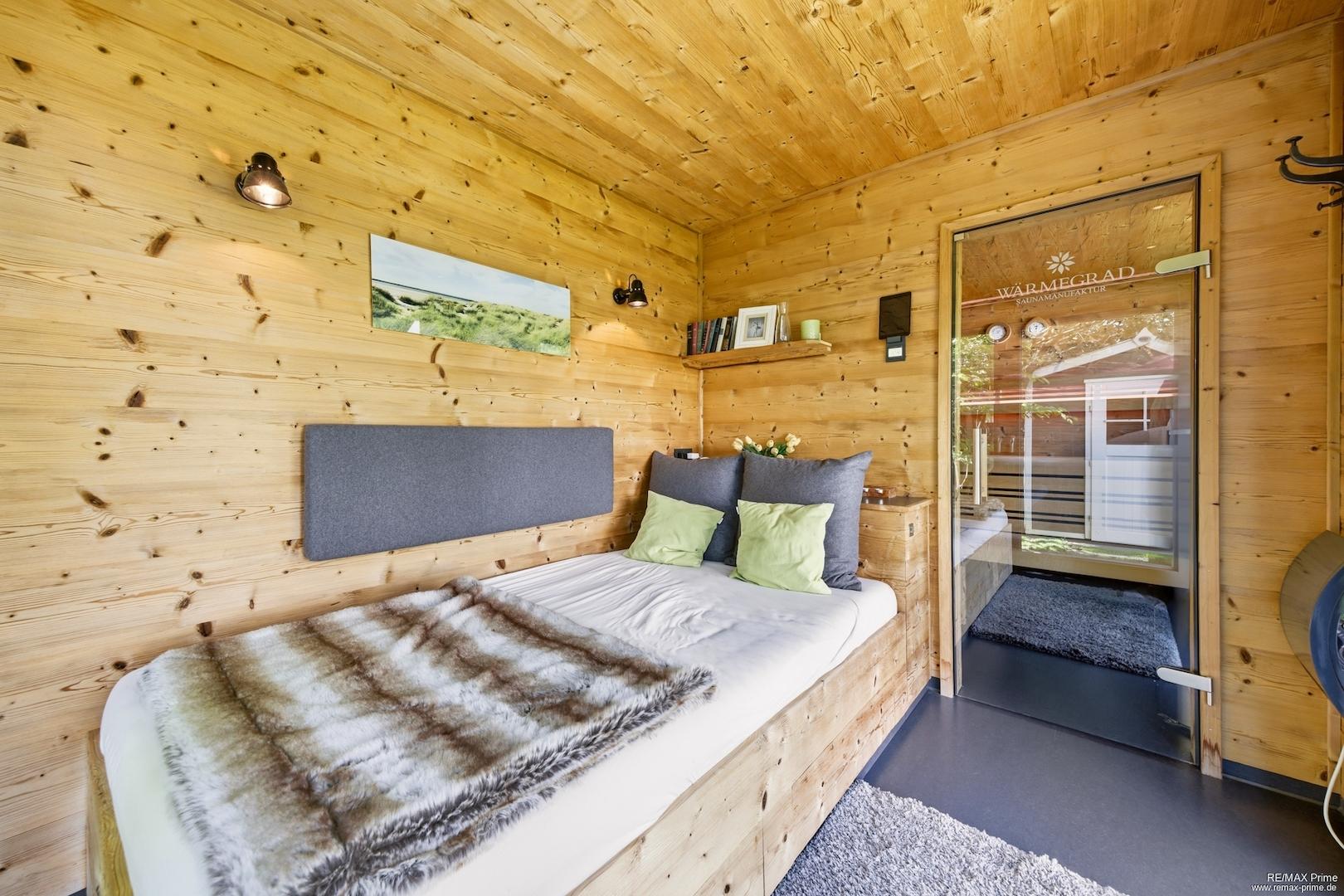 Sauna mit natürlichem Wohlfühlambiente
