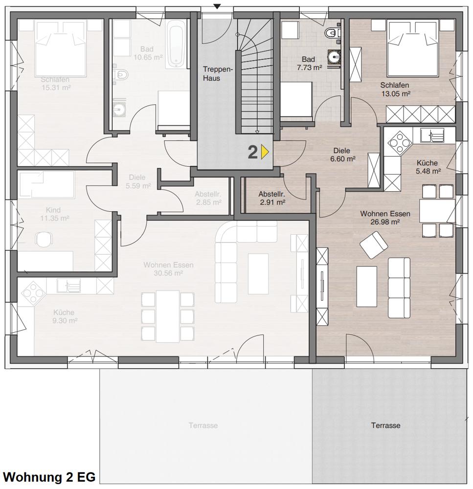 EG - Wohnung 2
