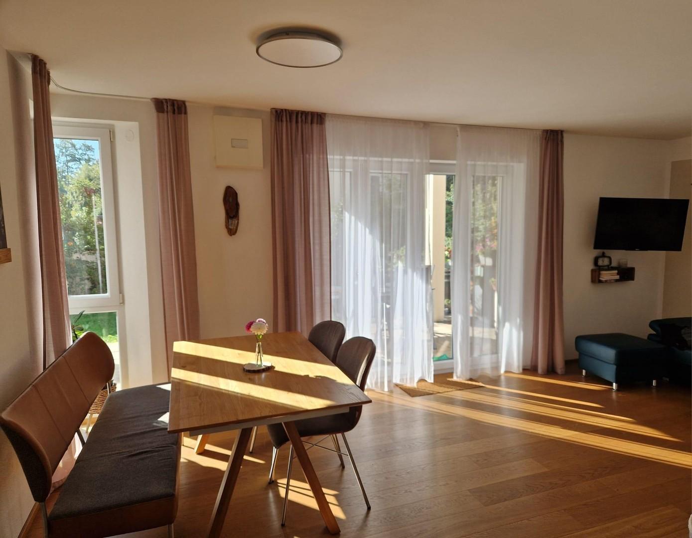 Blick aus der Küche