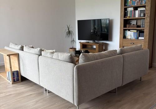 Wohnzimmer EG mit Grundofen