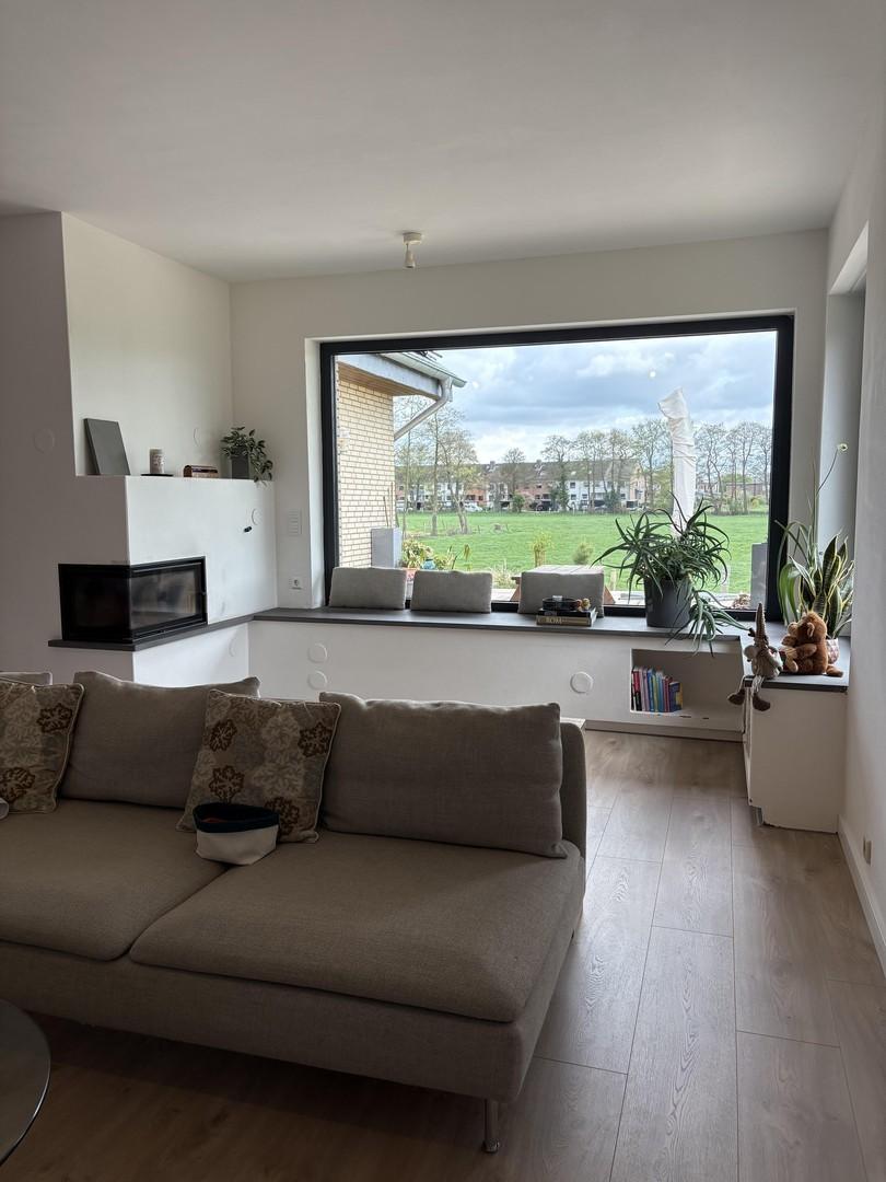 Wohnzimmer EG mit Grundofen