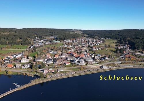Blick auf Schluchsee Dorf