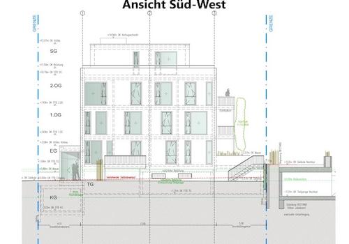 Ansicht Süd-West