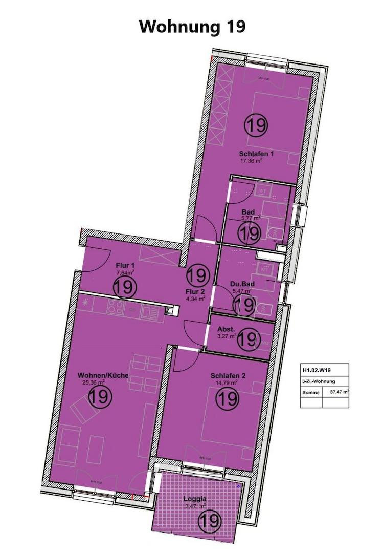 Wohnung 19