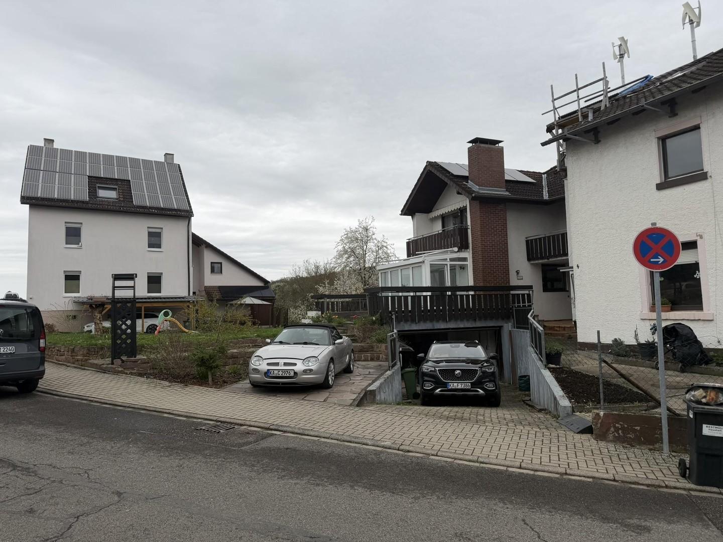 Außenansicht von der Seite 