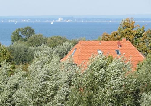 direkter Blick auf die Ostsee 