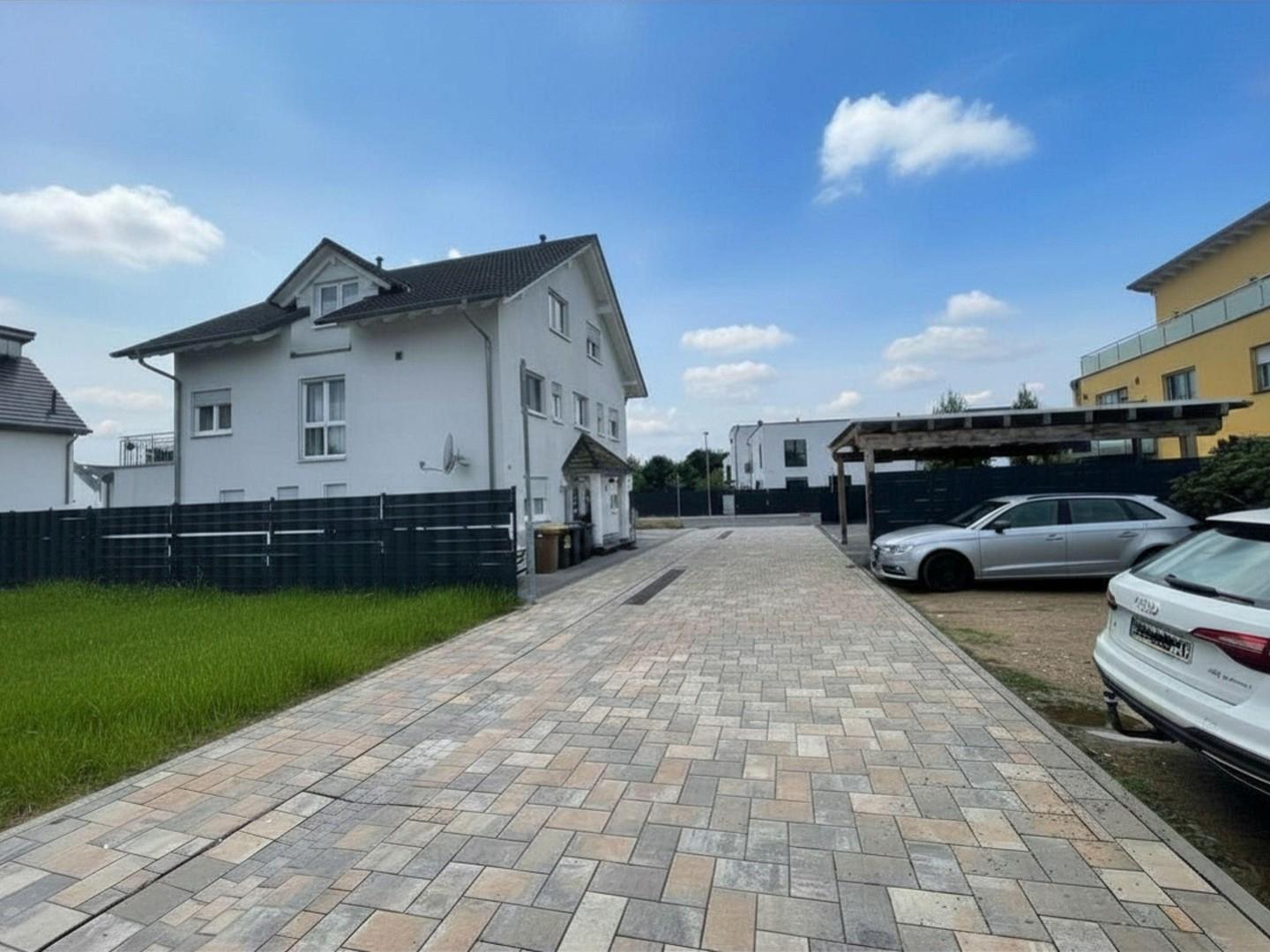 Ansicht von der Straße