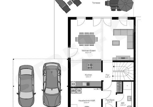 Grundriss EG