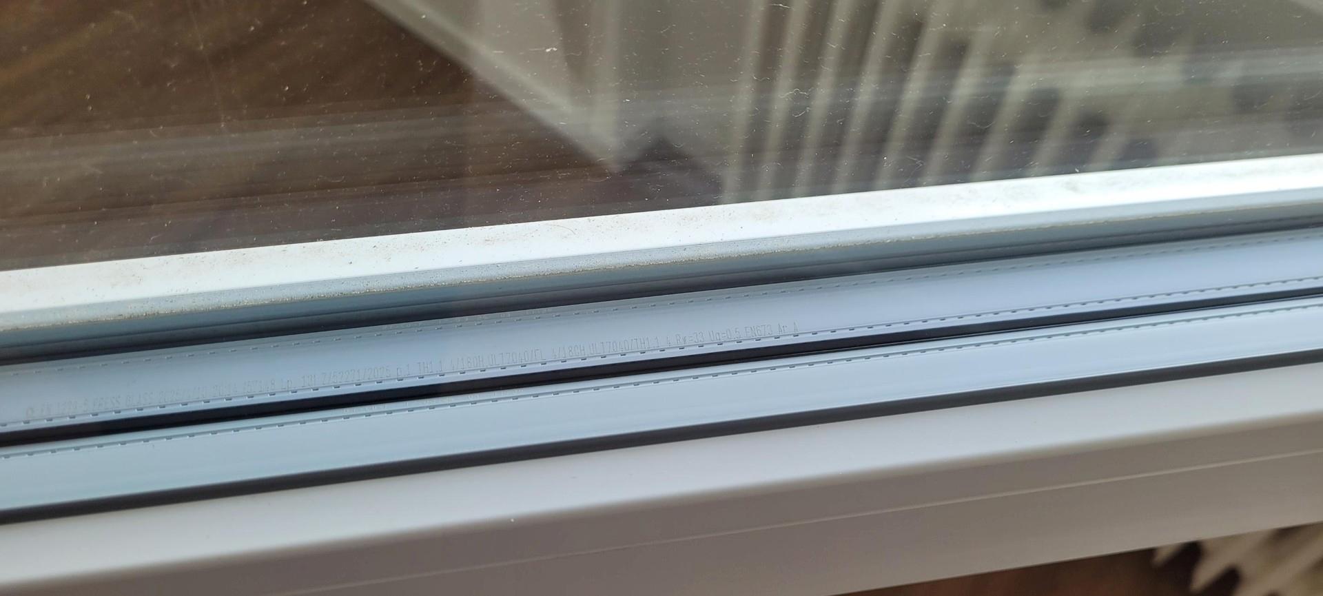 3-fach verglastes Fensterdetai