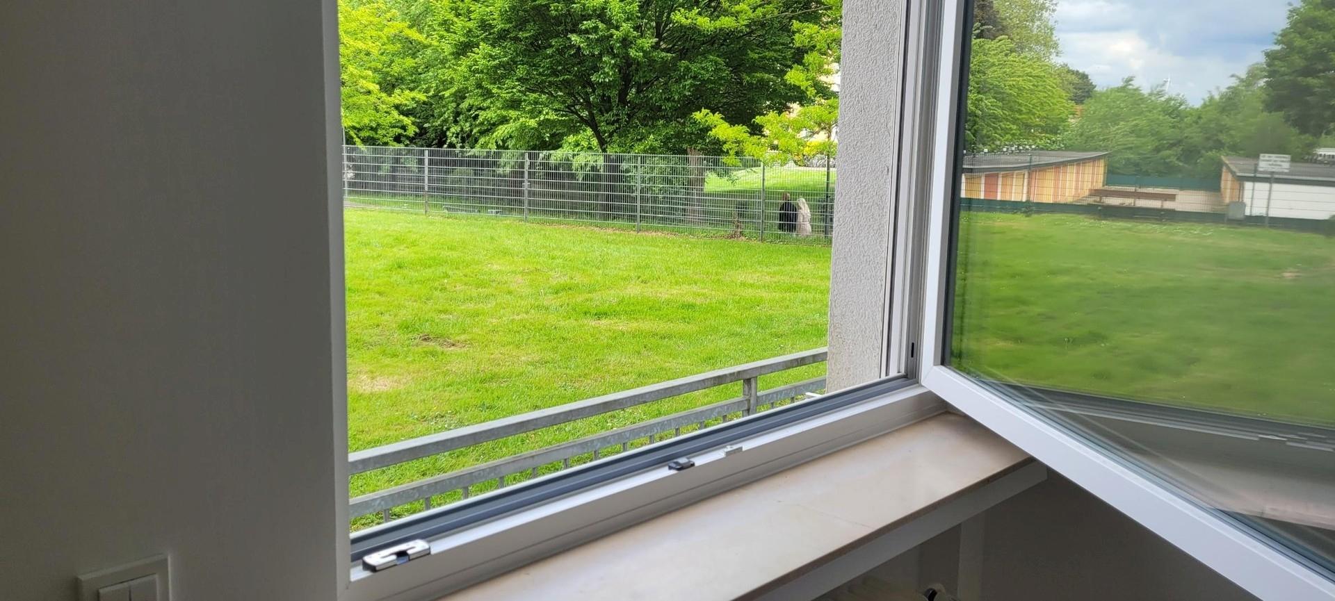 Blick aus dem Kinderzimmer