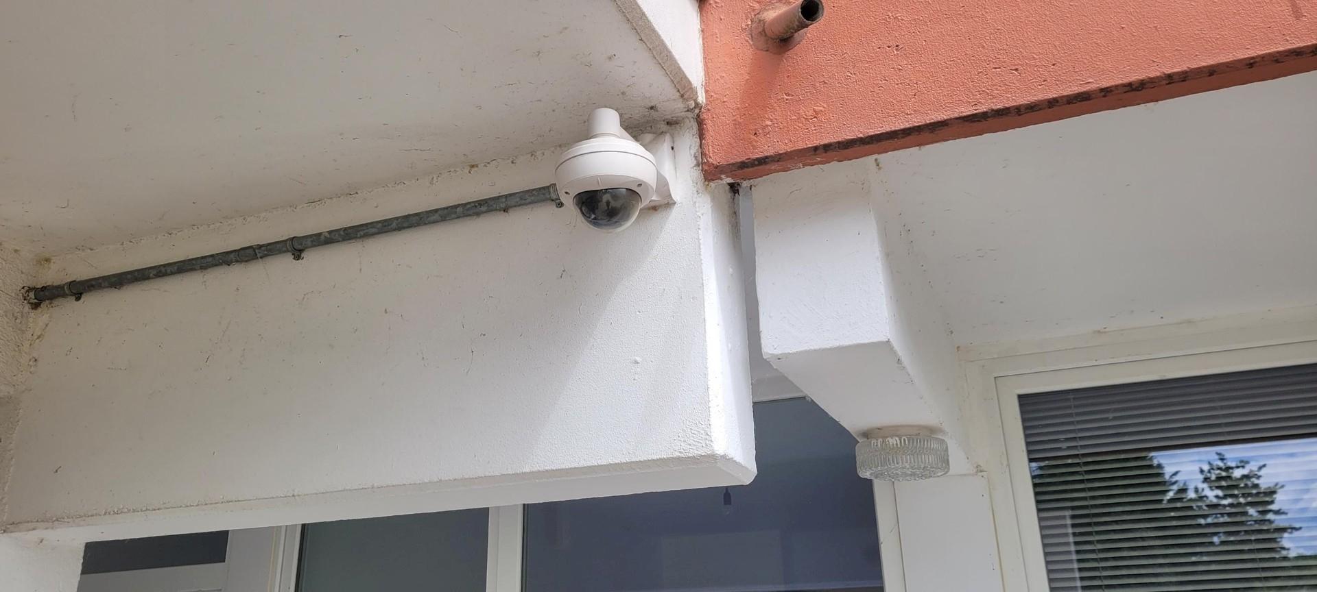 Kamera vor der Wohnung