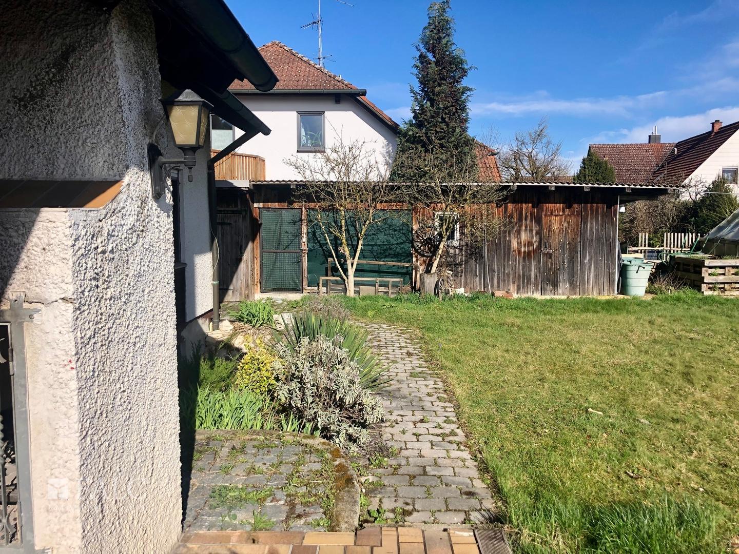 Garten, Schuppen