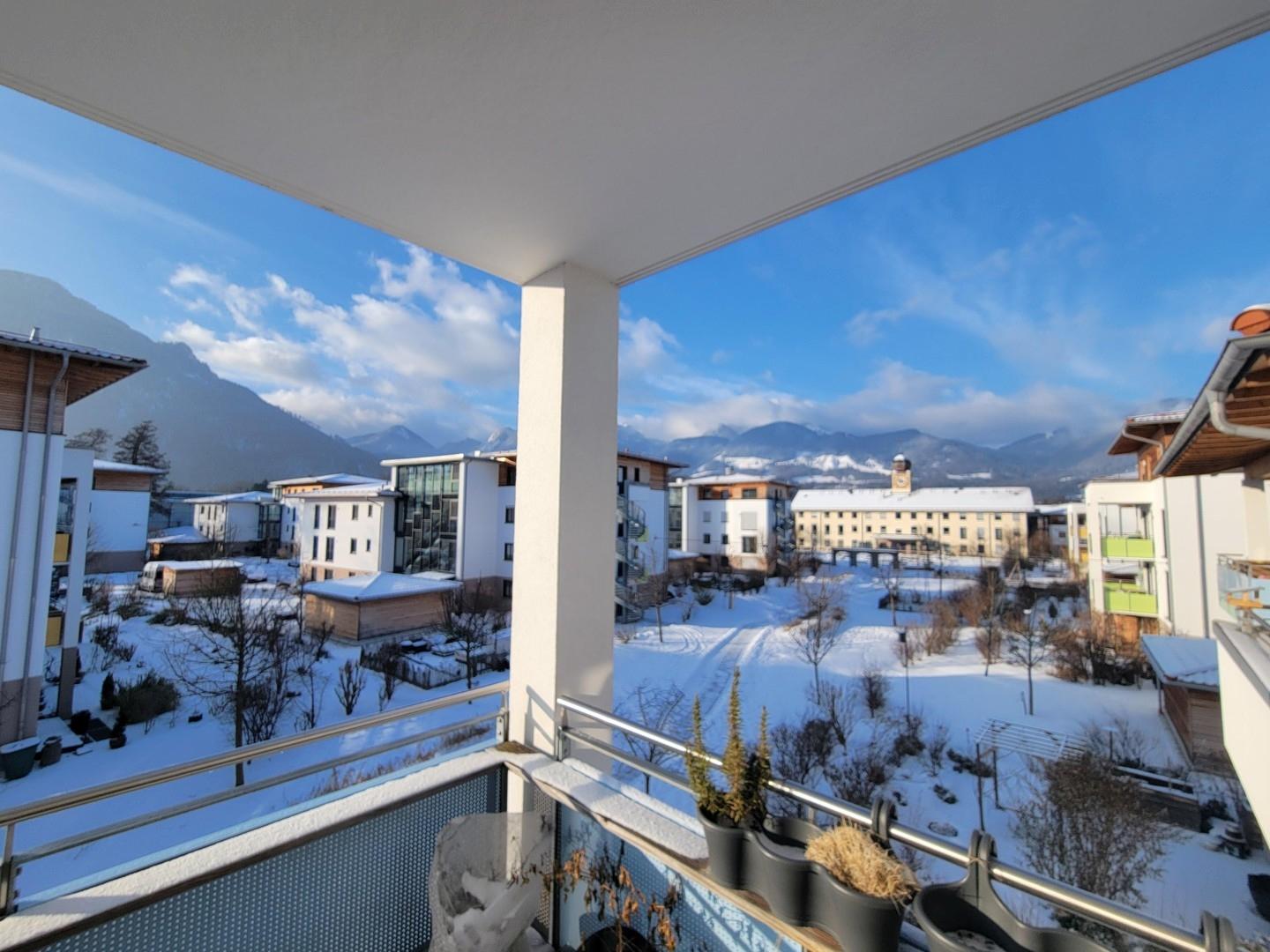 Winterlandschaft vom Balkon I
