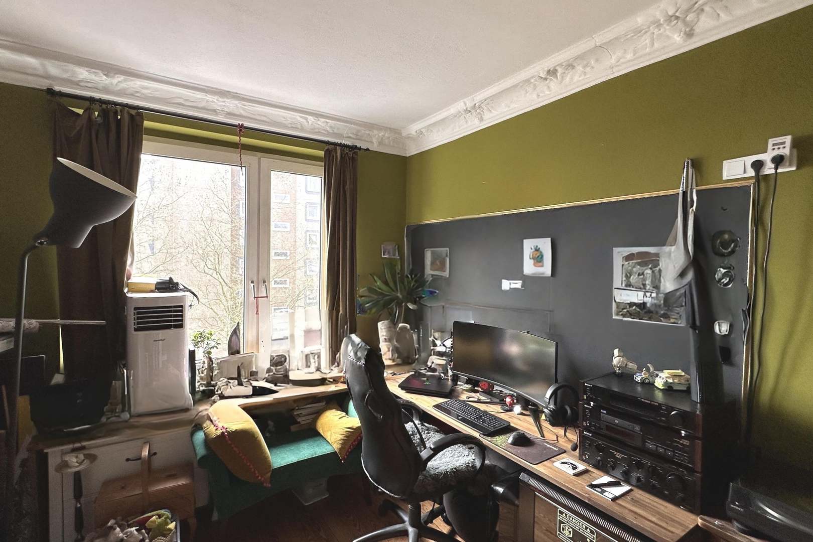 Arbeitszimmer andere Perspektive