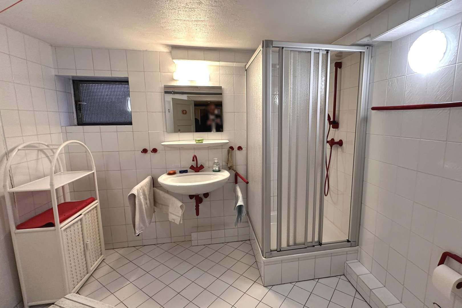 Duschbad im Keller