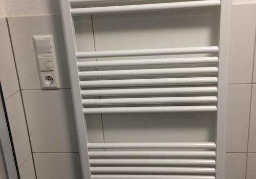 Handtuchwärmer im Bad