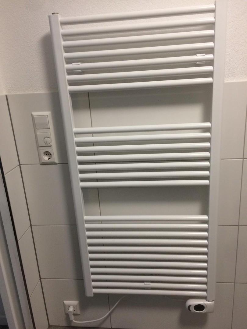 Handtuchwärmer im Bad