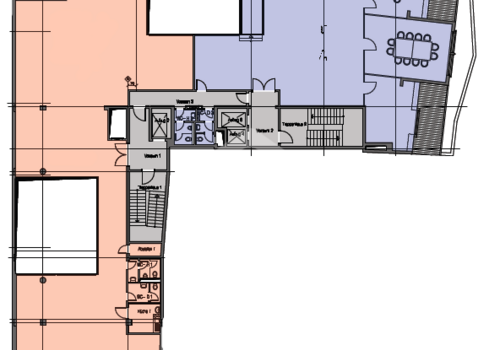 Grundriss Geschoss geteilt