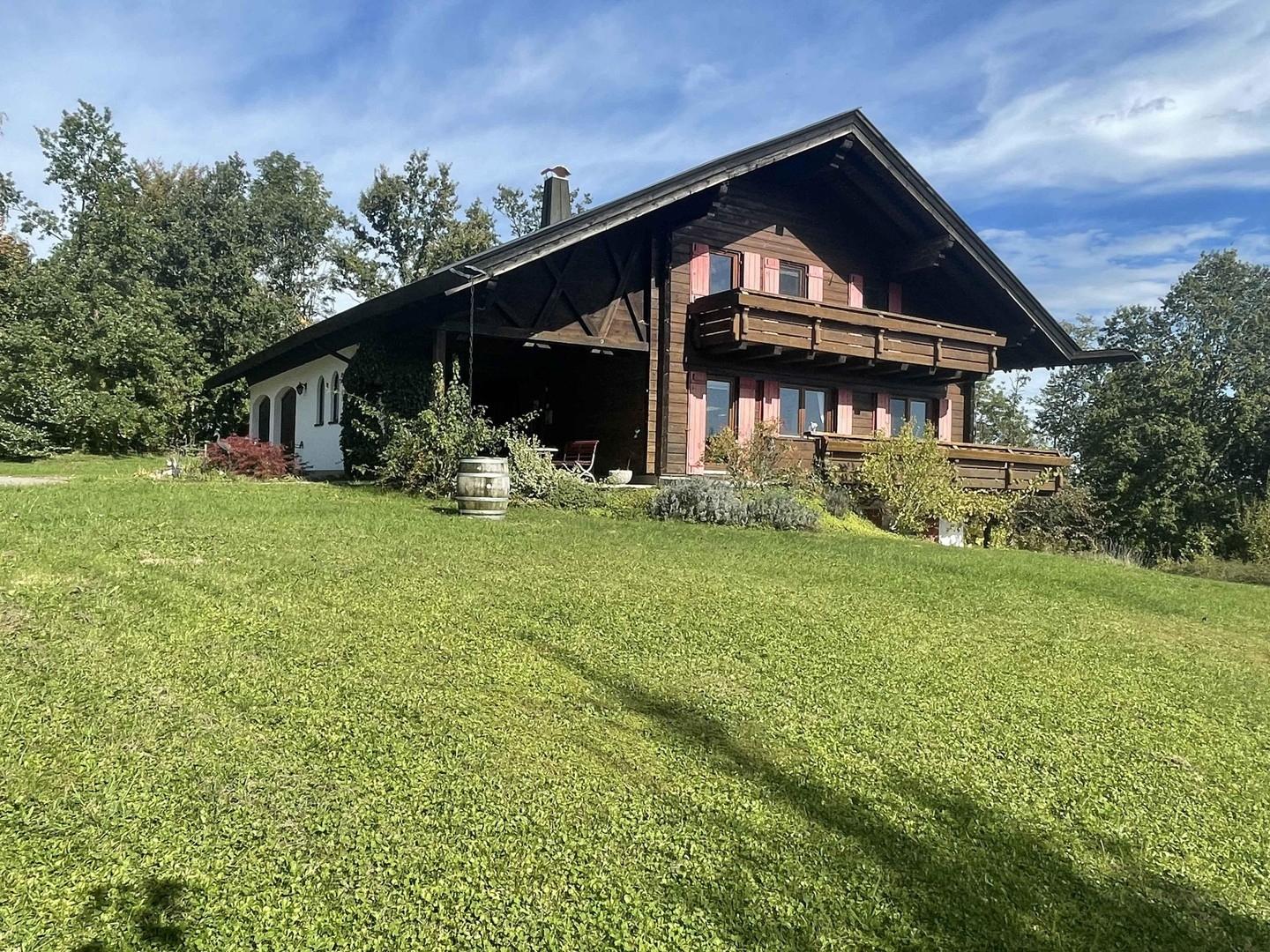 Südseite mit Balkon
