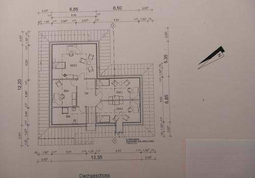 Grundriss Dachgeschoss 