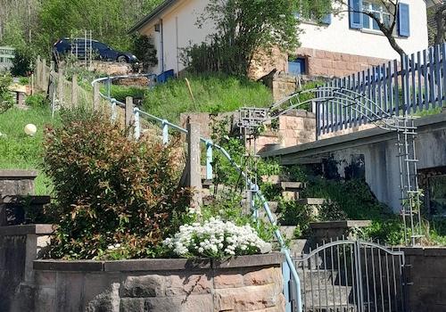 Ansicht von der unteren Straße