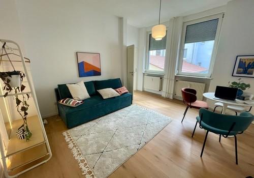 Wohn- und Schlafzimmer