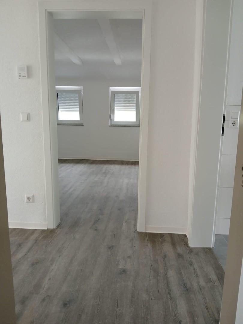 Blick ins Wohnzimmer