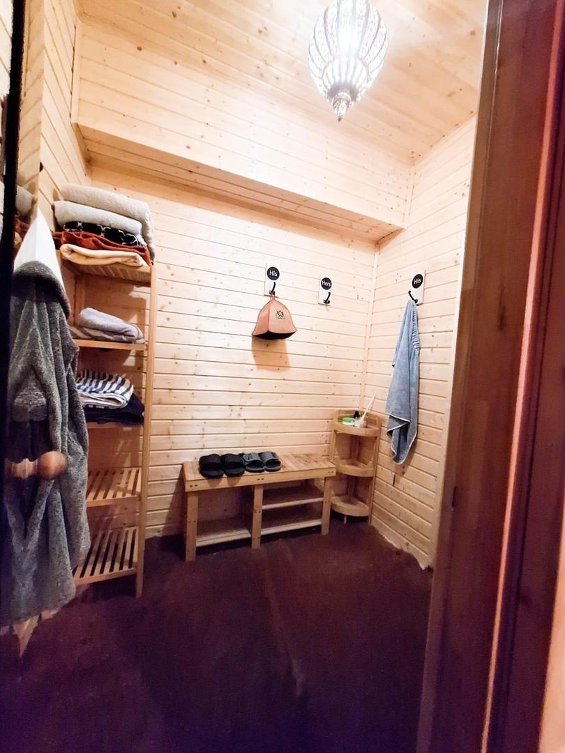 Sauna Eingang