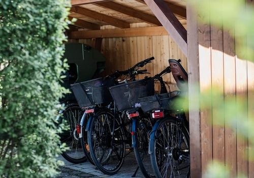 Fahrrad Häuschen