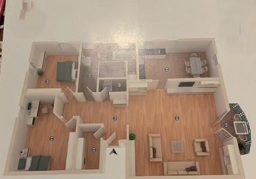 visualisierter Grundriss