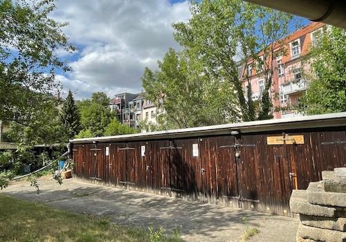 Garagenkomplex auf Nord