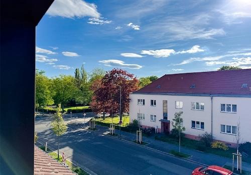 Blick nach Südwesten aus dem DG