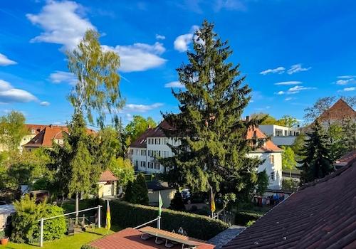 Blick nach Südosten aus dem DG