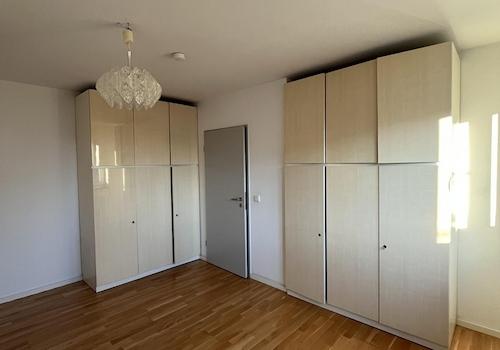 Schlafzimmer Sicht nach Westen