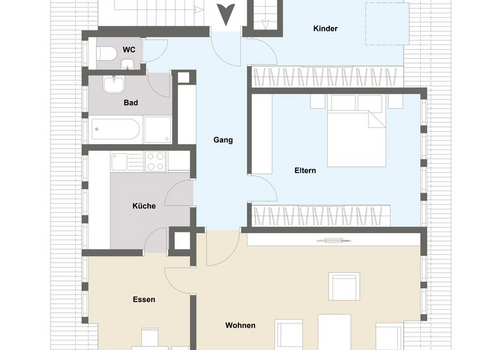 Grundriss Wohnung 4
