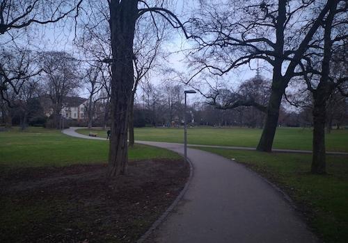Luisenpark im Herbst