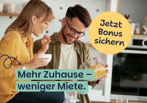 Frühjahrsaktion: Mehr Zuhause - weniger Miete