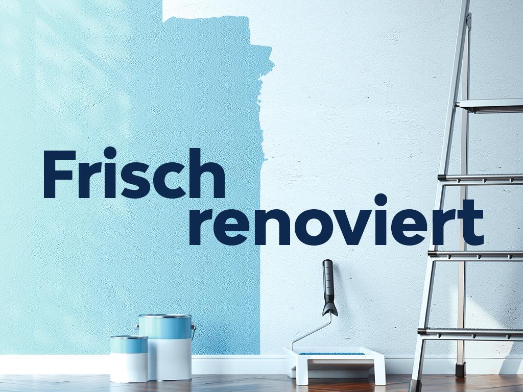Einziehen in eine frisch renovierte Wohnung