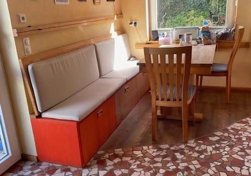 Sitzplatz in der Wohnküche